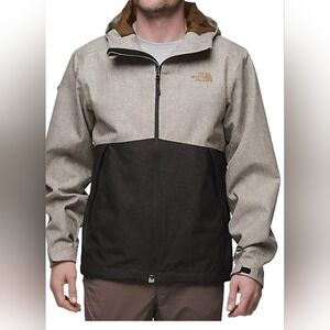 The North Face Millerton Jacket, specifically in a color-blocked Monument Grey